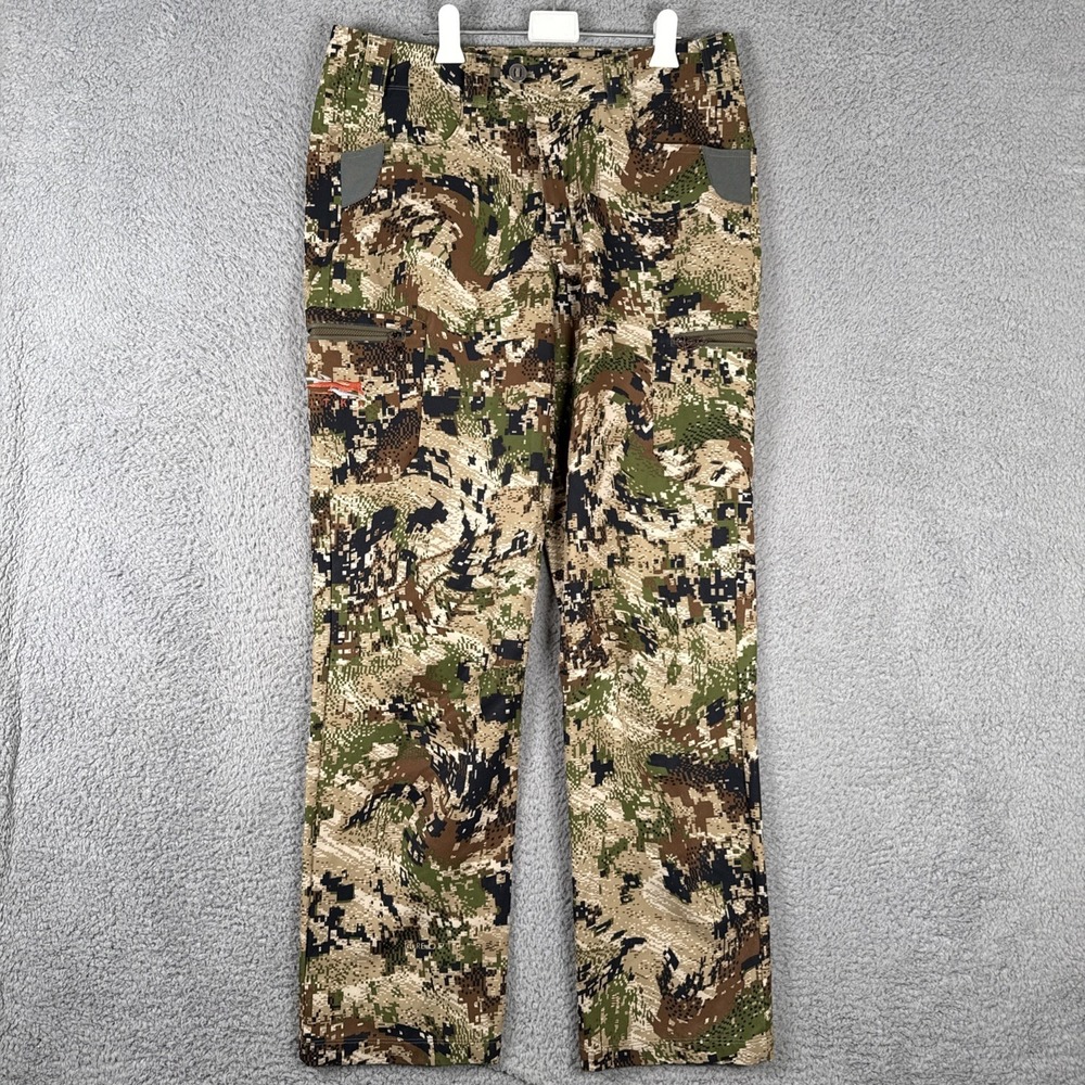 Sitka Traverse Pants Mens 34R (36x32) Gore Optifade Subalpine Spectre Camo